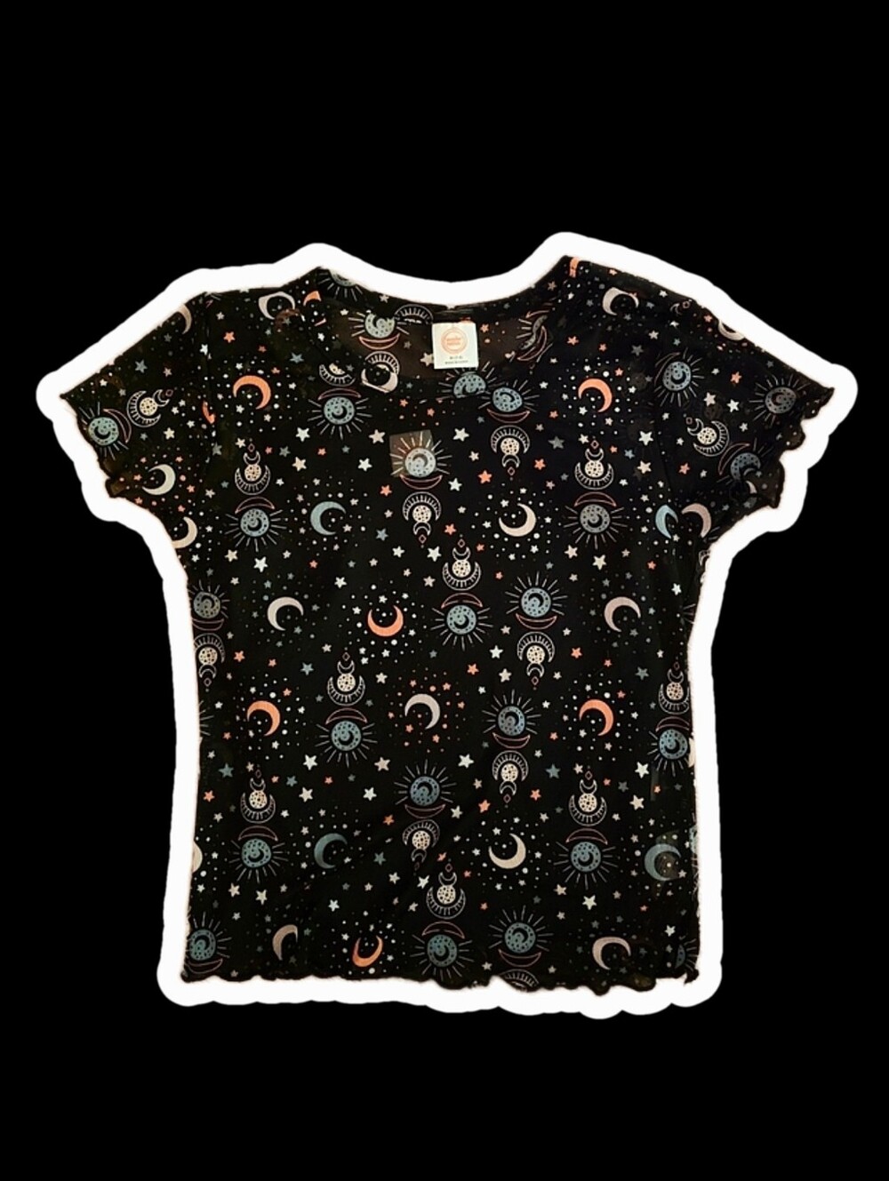 Wonder Nation Celestial Shirt Girls M 7-8